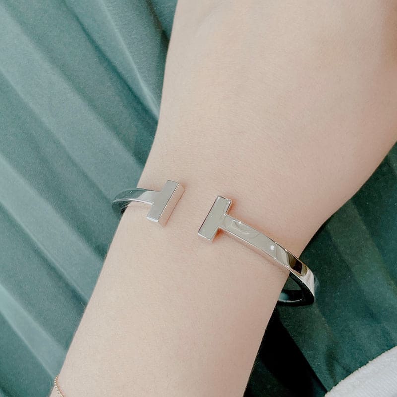 18K Tiffany Square Bracelet