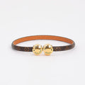 18K Louis Vuitton Historic Mini Monogram Bracelet