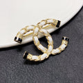 18K  Chanel Pearl Brooch