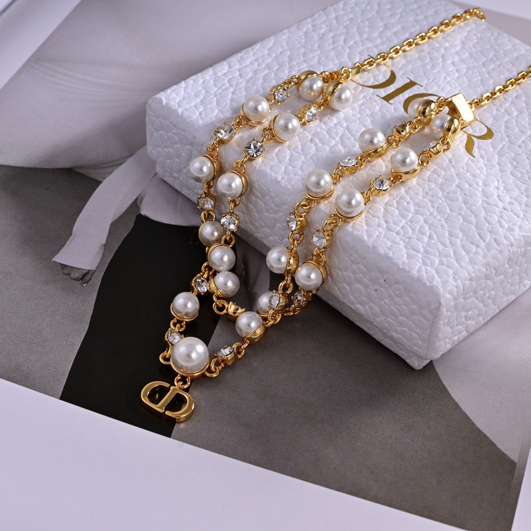 18K Petit Dior Treasure Necklace