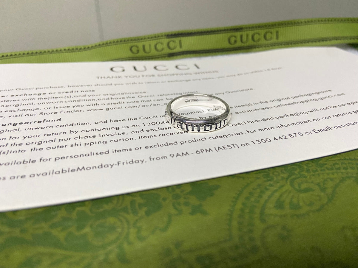 Double Gucci Maison de l'Amour Ring
